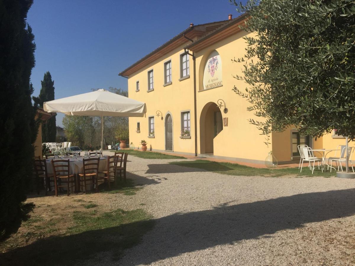 Agriturismo Musignano Cerreto Guidi Exteriör bild